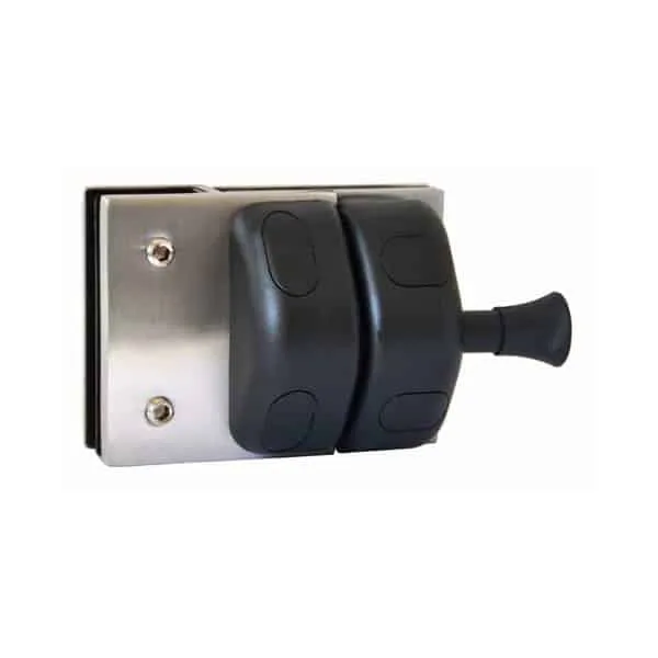Glass To Glass Mag Bolt Latch (Inline) satin