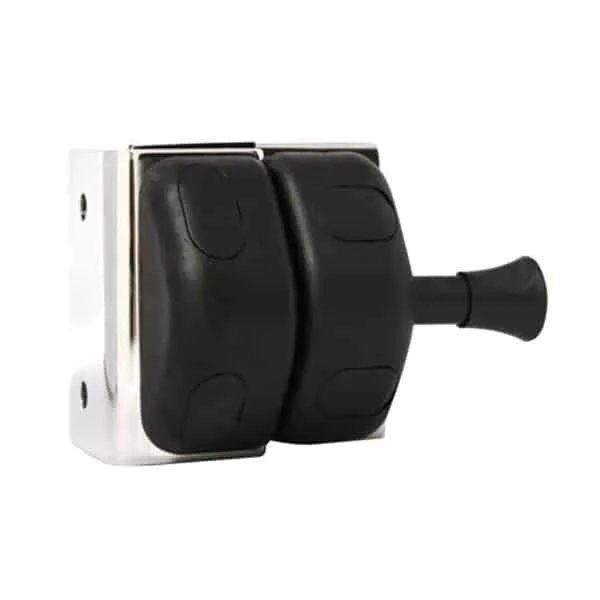 Wall / Post To Glass Stainless Steel Mag Bolt Latch
