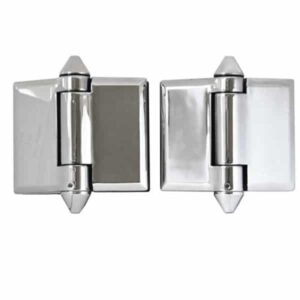 Premium Heavy Duty Glass To Glass Stainless Steel Spring Hinges mirror