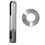stainless steel round base mount core drill spigot mirror