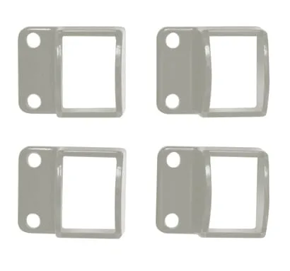 POOL FENCE BRACKETS shale grey