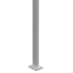 1280 plated post white