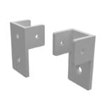 Large Rail bracket white