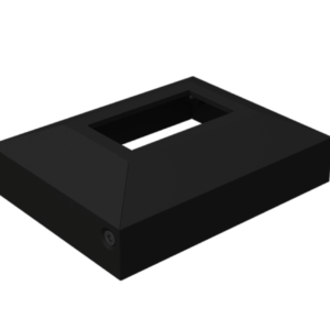 2-piece raised cover plates