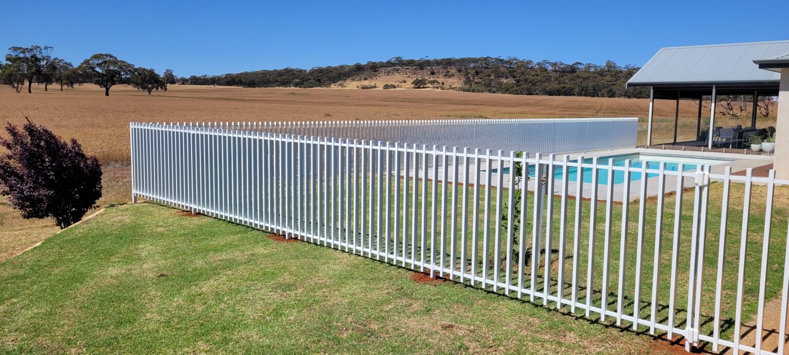 Slimline Batten Pool Fencing | Modern Pool Fencing in Perth