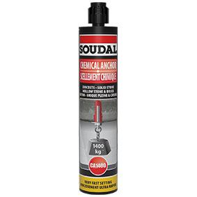 Soudal CA1400 Chemical Anchor 280ml